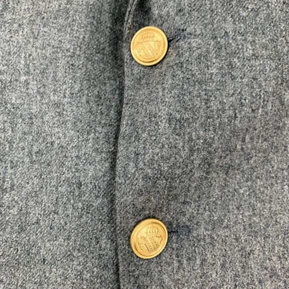 Vintage Arnold Palmer Blazer Men 42L Long Gray Wool 2 Button Sport Coat Made USA - Picture 9 of 15